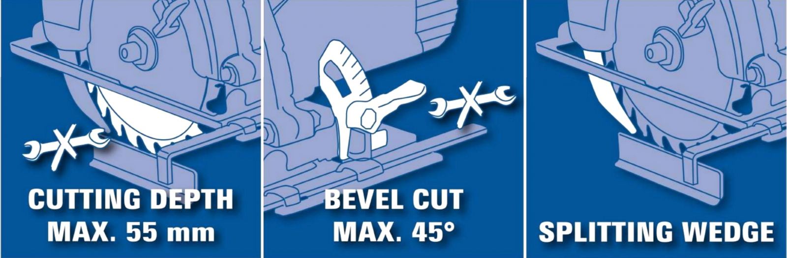 מסור עגול חשמלי מקצועי היינל EINHELL BT-CS 1200